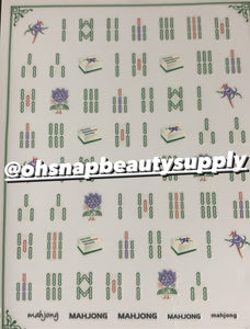 MAHJONG CA 448 Sticker