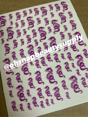 Purple Dragon 230 Sticker