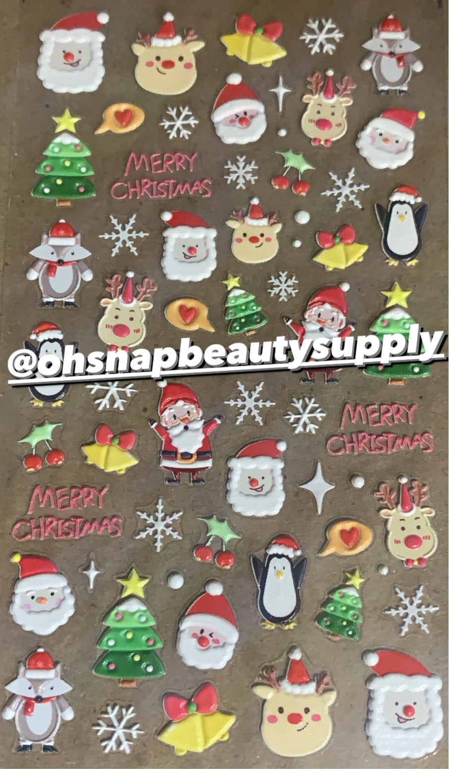 *** Christmas 5D K098 Sticker