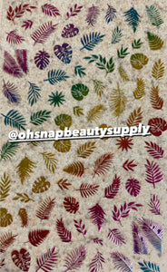 Color Leaf Tropical SP209 Sticker