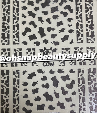 Animal Print COW MOO MOO 🐮 TS 206 Sticker