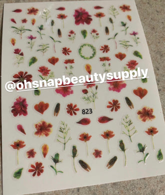 Flower 823 Sticker