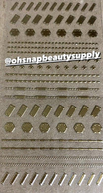 ***Gold Frame DP2008 Sticker