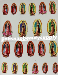 **Virgin Mary God Jesus D5179 Sticker
