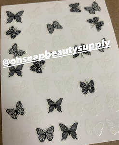 Lace Butterfly 938 Sticker