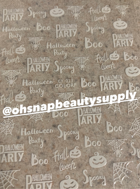 Halloween CY 013 Sticker