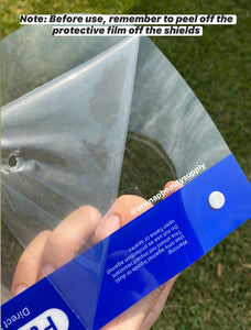 FULL BLUE Face Protection (PLASTIC)