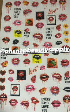 Lips 👄 F767 Sticker