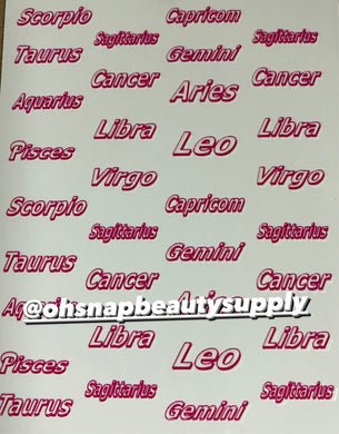 CANCER ♋️ Astrology Horoscope D5175 Sticker