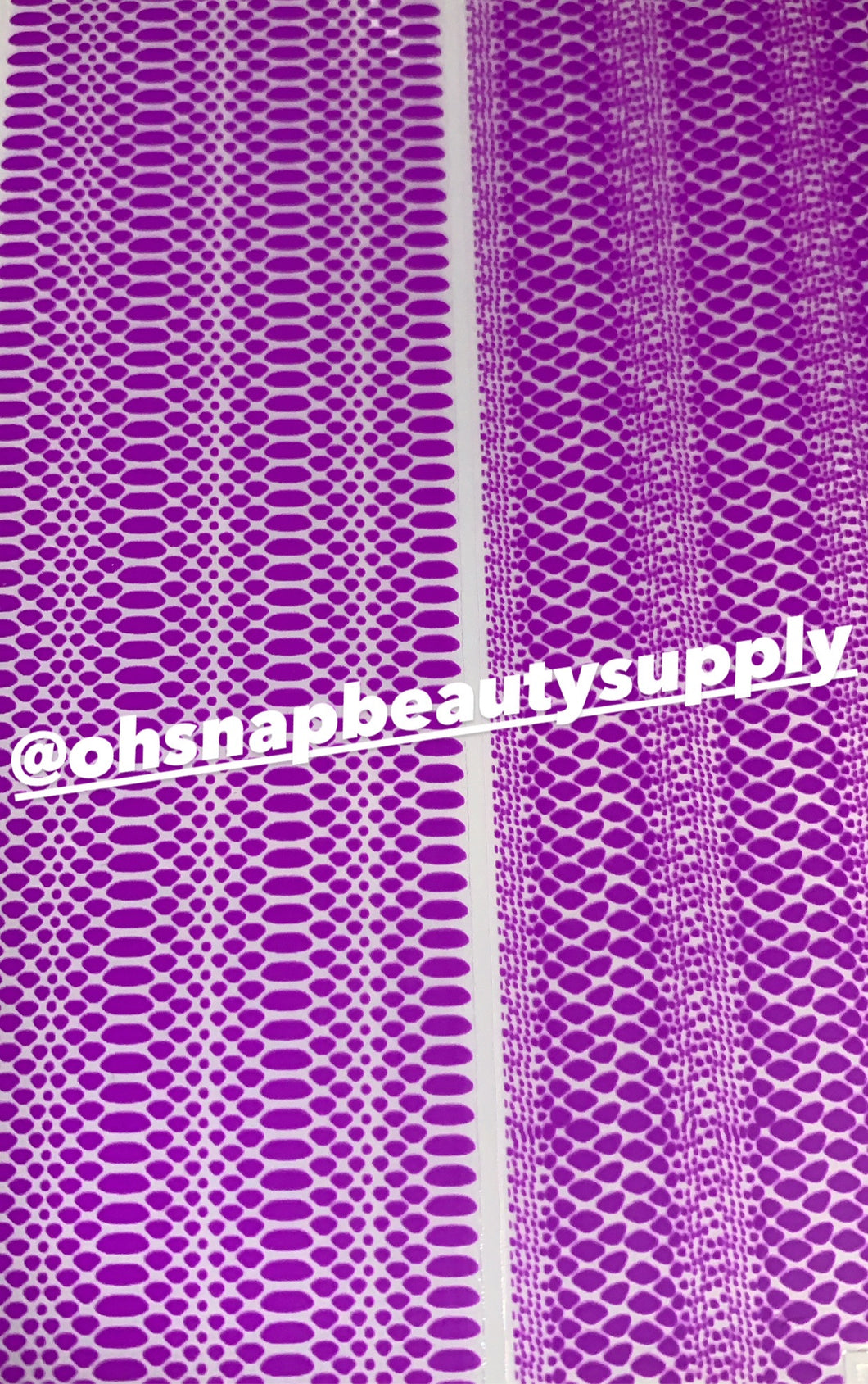 ***Bright Purple Snake 01 01 Sticker