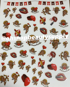 Love & Cupid T329 Sticker