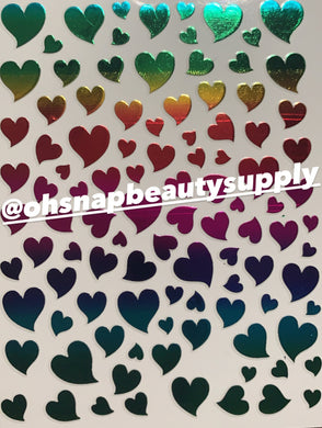 ***Color Heart ♥️ D4213 Sticker