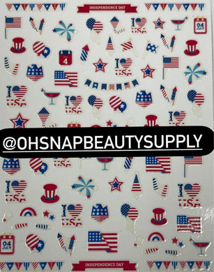 USA Flag 🇺🇸 598 Sticker