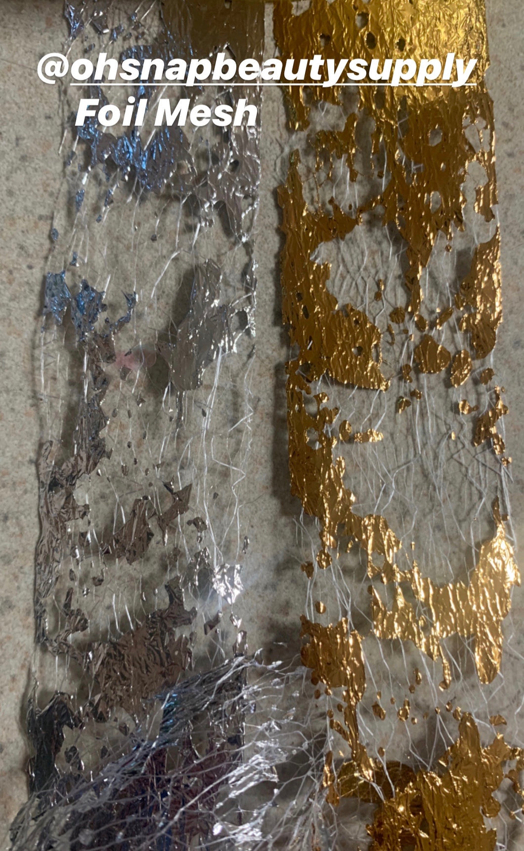 Foil Mesh (Gold & Silver)