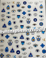*** Eye & Hamsa WG894 Sticker