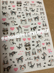Cat 052 Sticker