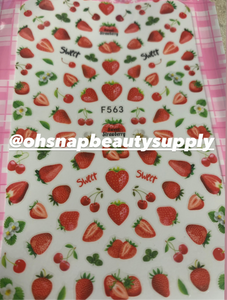 Strawberry F563 Sticker