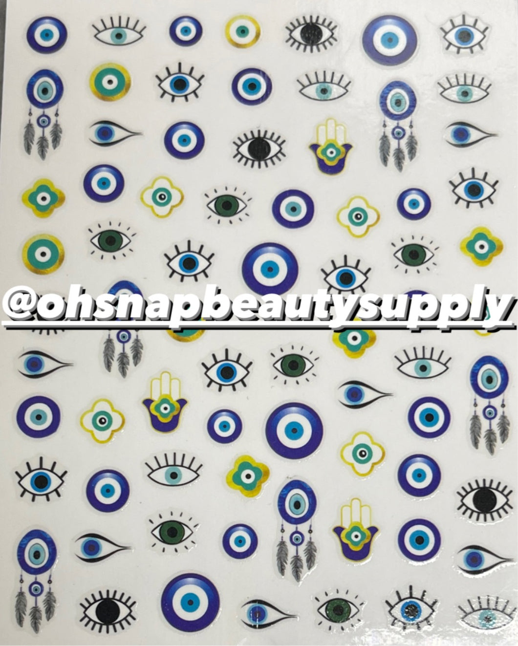 *** Eye & Hamsa WG890 Sticker