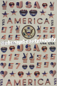 USA 3415 Sticker