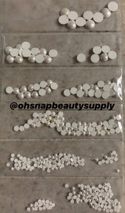 Assorted Circle Flat Pearls