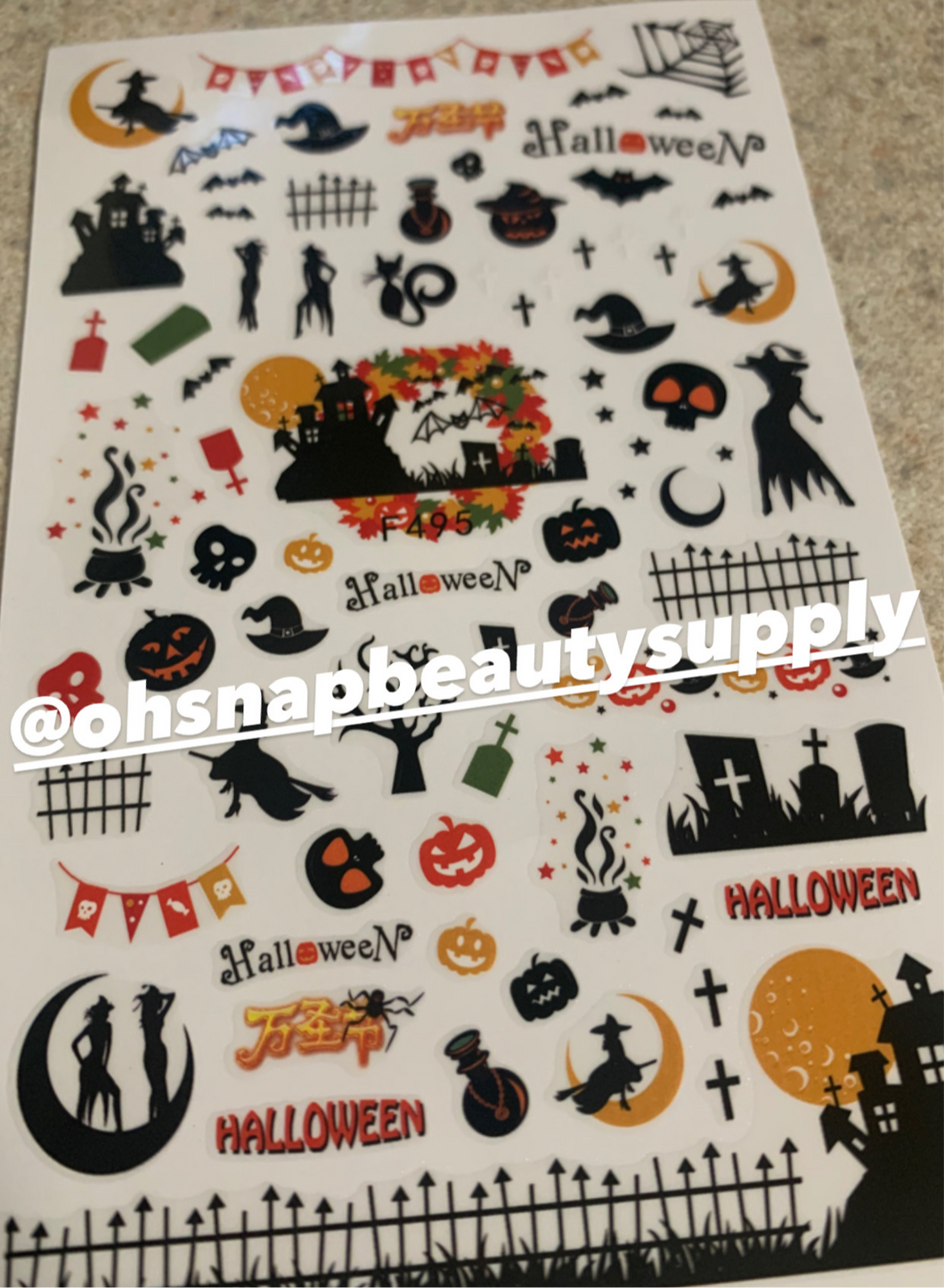 Halloween F495 Sticker