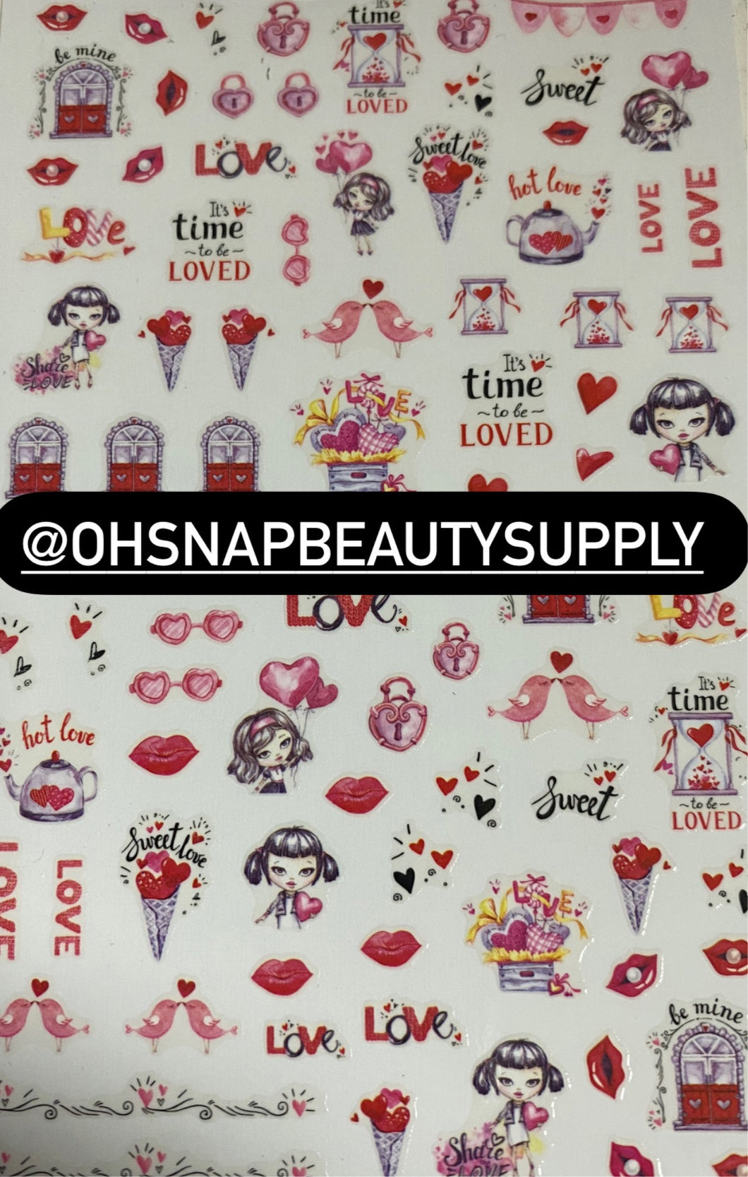 *LOVE F631 Sticker