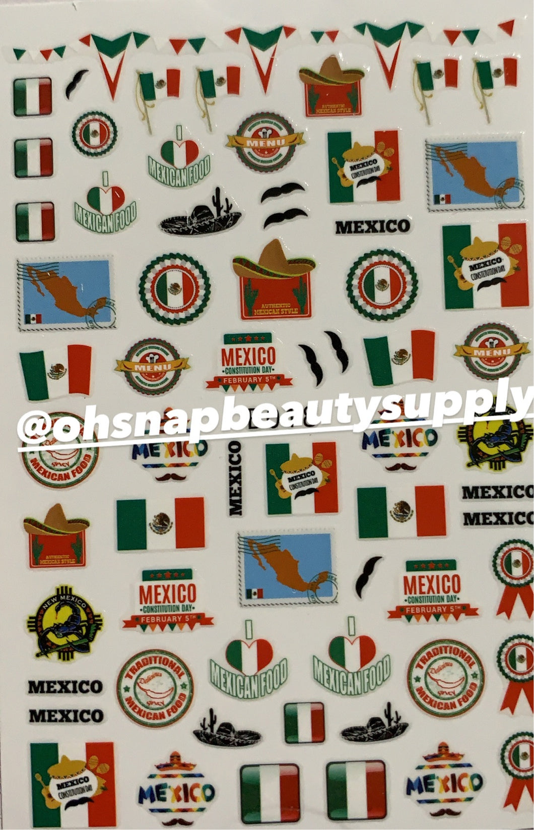 Mexico 18 Sticker