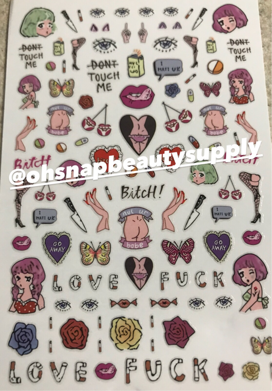 Bitch 224 Sticker