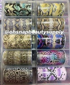 ORG. Snake Skin Transfer Foils