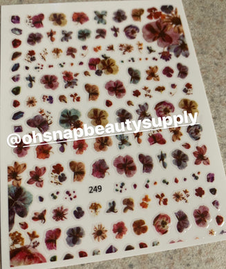 Flower 249 Sticker