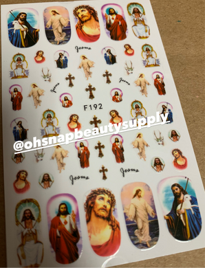 Virgin Mary God Jesus F192 Sticker