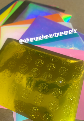 Holographic Snowflakes ❄️ Stickers 14pcs
