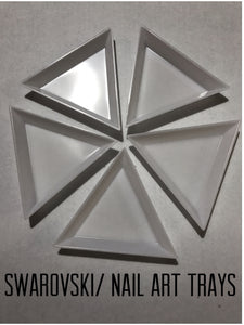 Swarovski/ Nail Art Trays 5pcs