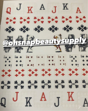 ***Cards QF 38 Sticker