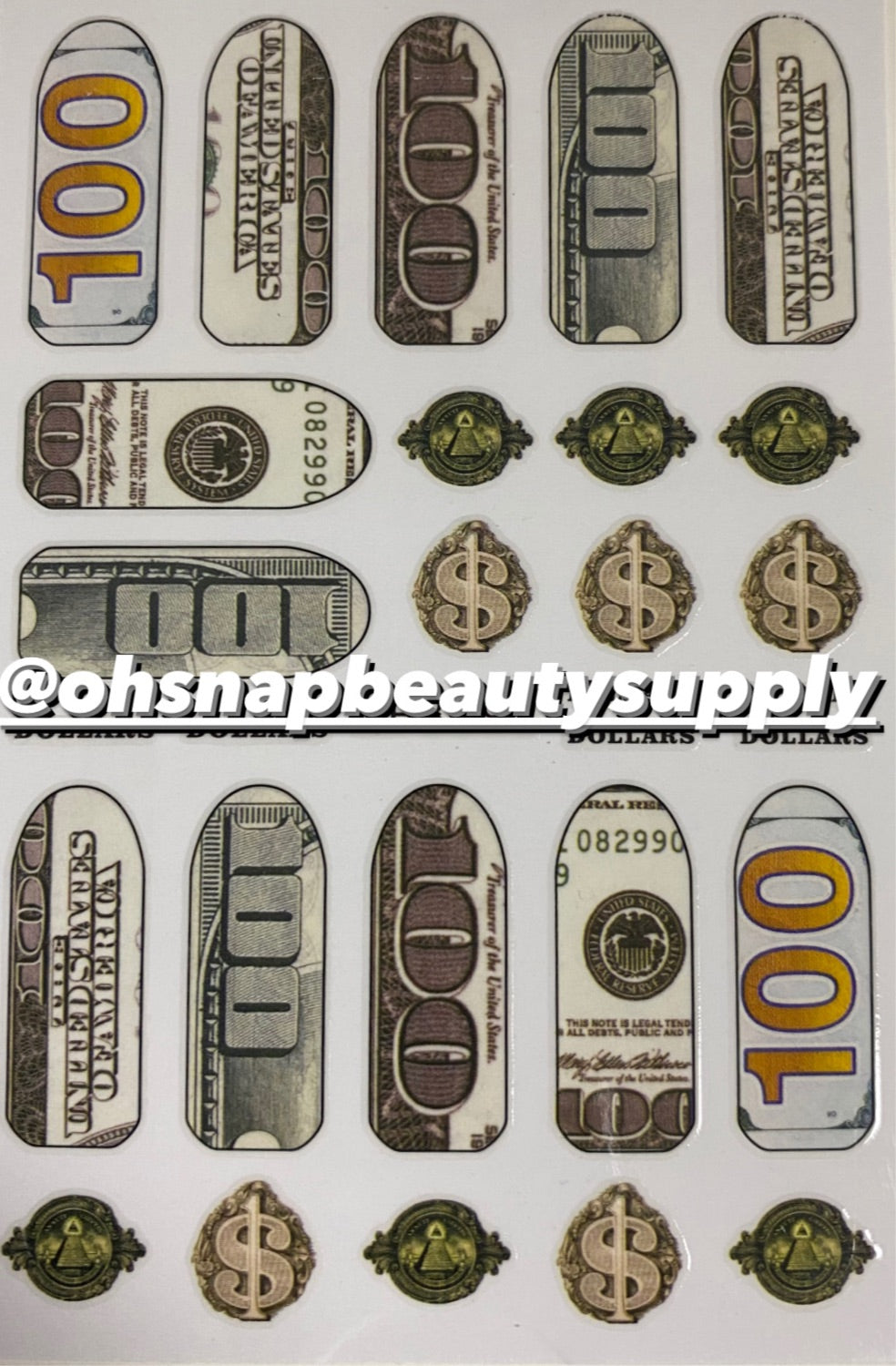 Money XF 3399 Sticker