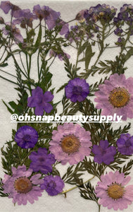 PURPLE LAVENDER MIX - Large Dried Flowers