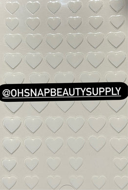 - White Heart R422 Sticker