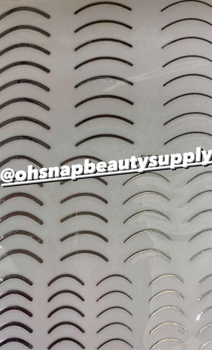 ***Silver CURVE Line 554 Sticker – Oh Snap! Beauty Supply