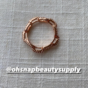 Fashion Jewelry - Ring - DIAMOND RoseGold Chain