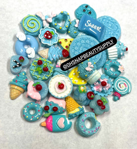3D GIANT SWEET Charms (BLUE)