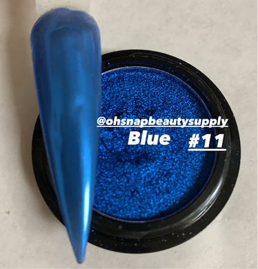 Rubber Silicone Chrome Stick 1pcs - Blue – Oh Snap! Beauty Supply