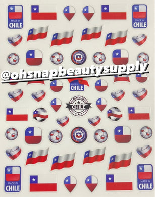 * COUNTRY 1201 CHILE Sticker
