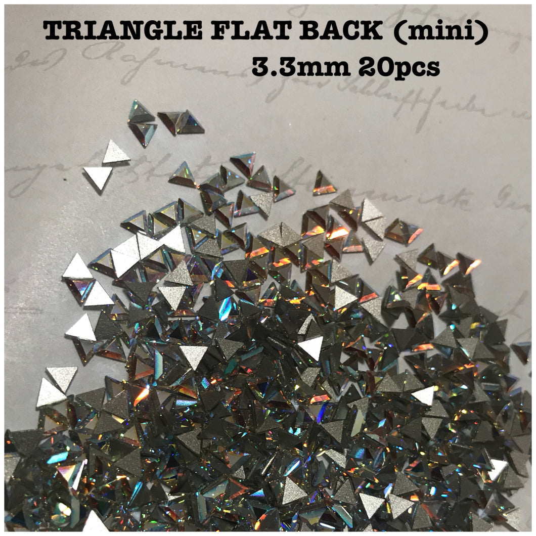 Triangle Flat Back
