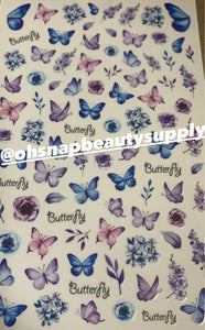 *** Butterfly 678 Sticker