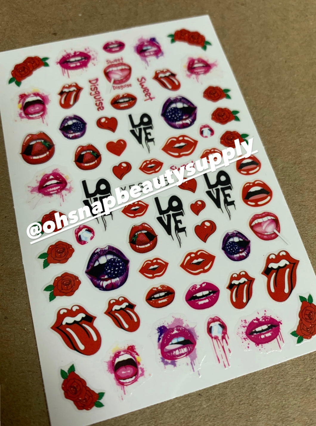 Lips 3885 Sticker