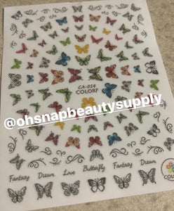 Butterfly CA-054 Sticker