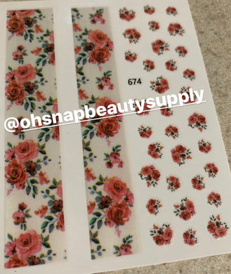 Flower 674 Sticker