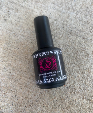 Non Wipe Matte Top Coat 15ml