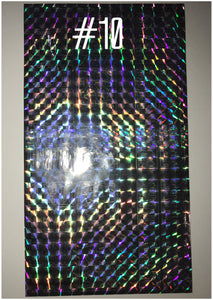 *Holographic/Crystal Film (23 Styles)