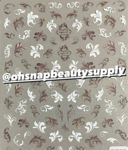* Pattern Design Scroll 170 Sticker